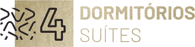 4 dormitórios suítes